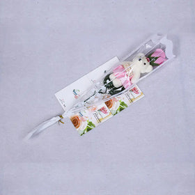 Scented Soap Flowers - Handmade Soap Rose Bear