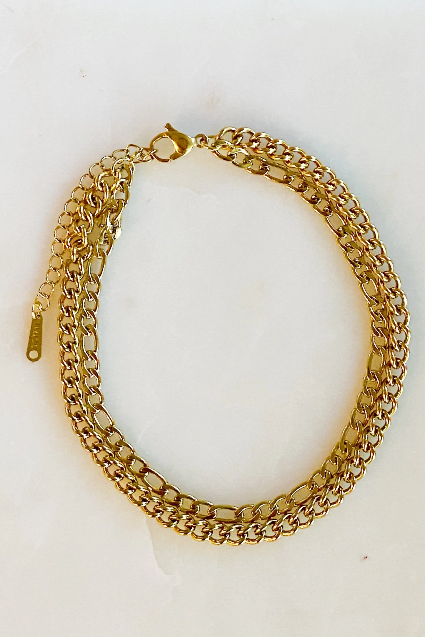 Double Chain Anklet