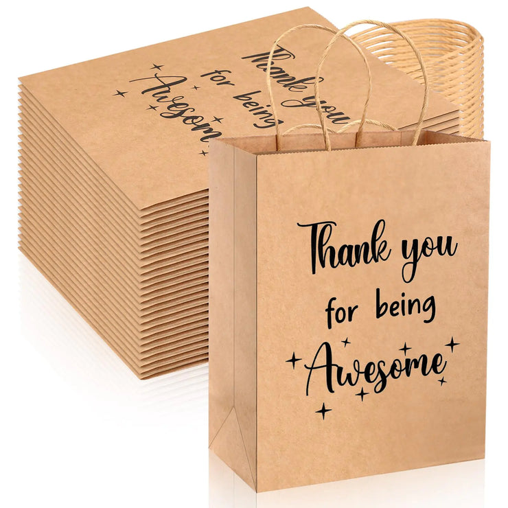 Awesome Employee Appreciation Kraft Bags 20 Pack