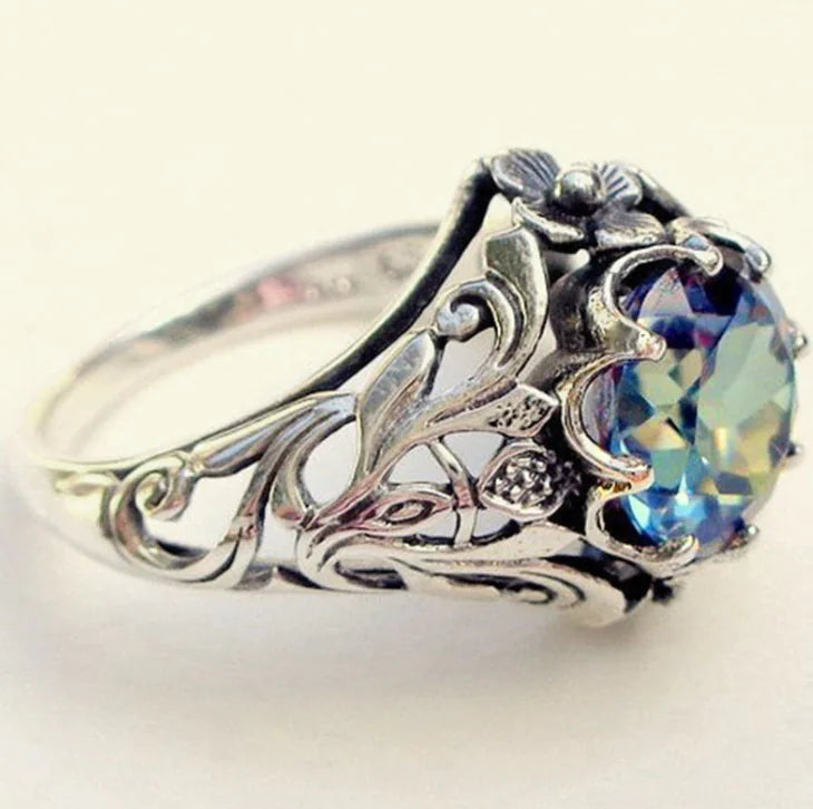 Black Zircon Ring