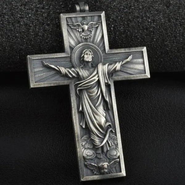Metal Cross Necklace Pendant