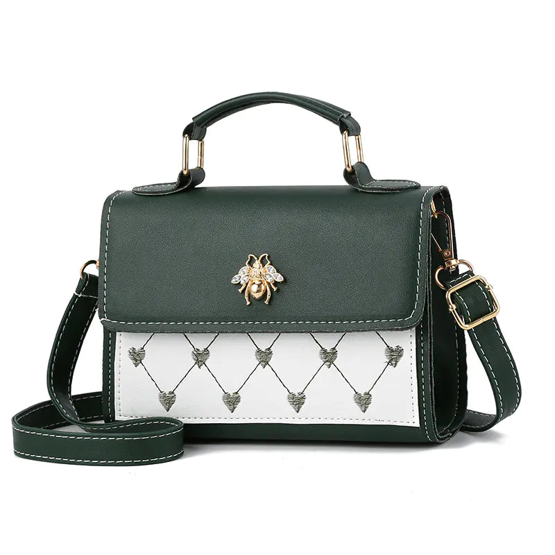 Women's Bee Messenger Shoulder Bag - Trendy Design