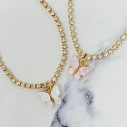 Sparkle Butterfly Anklet