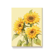 Golden Sunflower DIY Numeric Oil Painting Kit