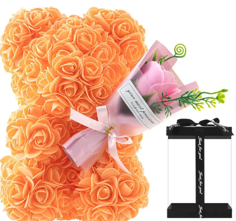 Eternal Rose Bear