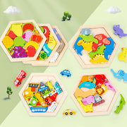 EduPlay Wooden Puzzles