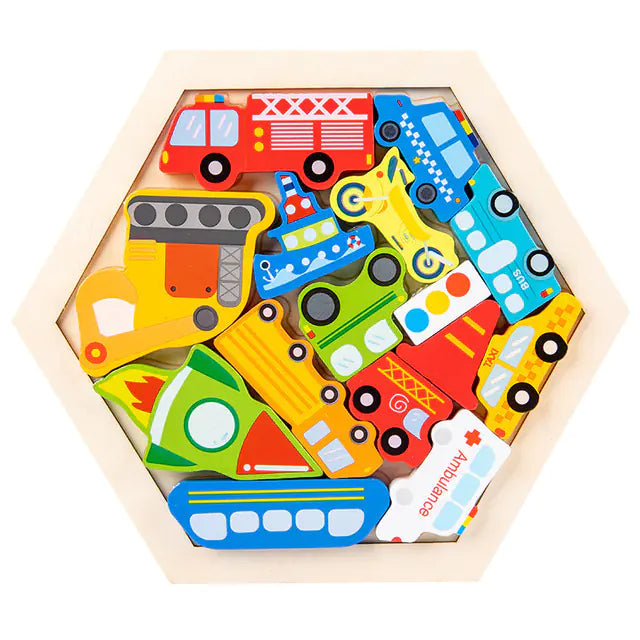 EduPlay Wooden Puzzles