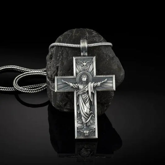 Metal Cross Necklace Pendant
