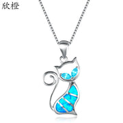 Cat Pendant Necklace
