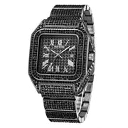 Square Diamond Quartz Watch