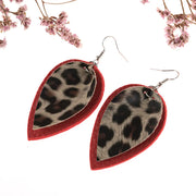 Leopard Dual-Sided Earrings
