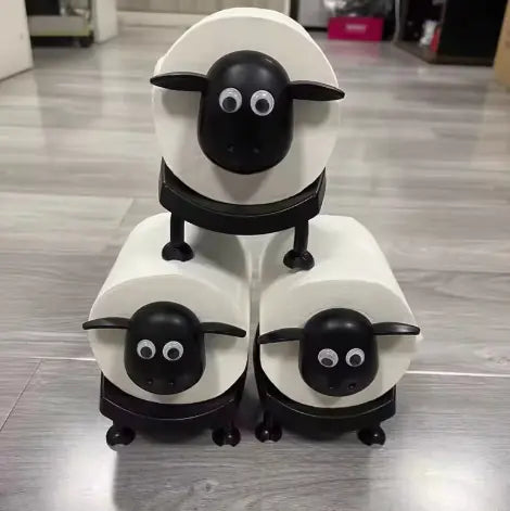 Sheep-Shape Toilet Paper Holder