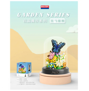 Bee Butterfly Flower Bonsai Block (Single)