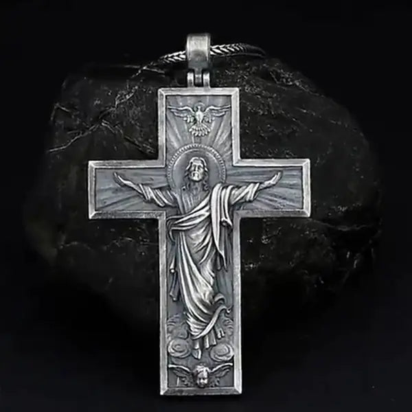 Metal Cross Necklace Pendant