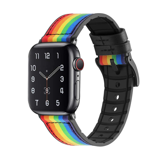 Rainbow Hybrid Strap for Apple Watch
