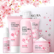 Sakura 5-Piece Hydrating Skincare Kit