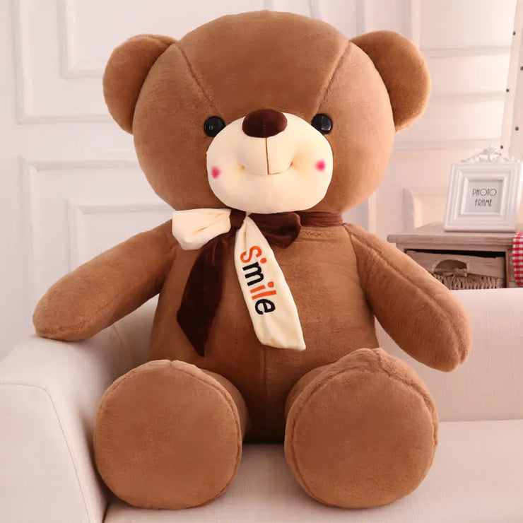 Plush Teddy Bear with Scarf
