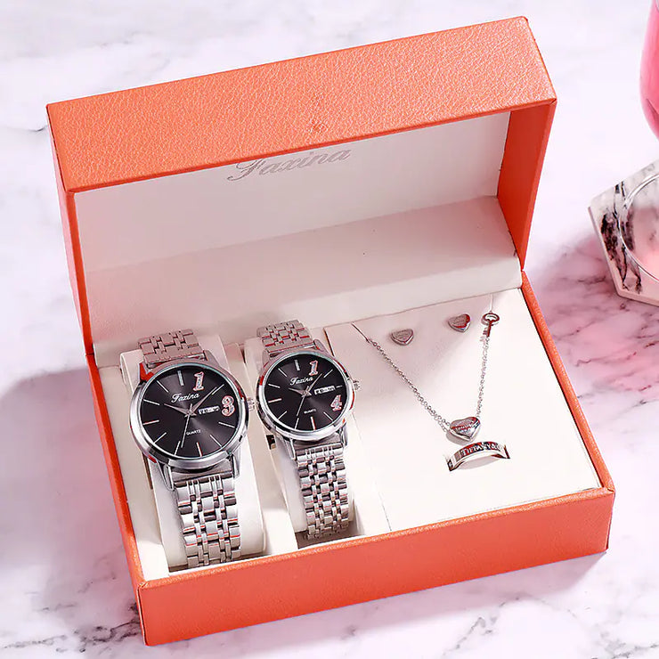 Luxury Watch and Jewelry Gift Set for Women