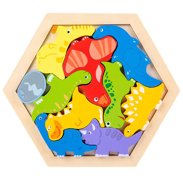 EduPlay Wooden Puzzles