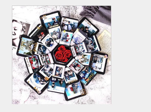 Surprise DIY Explosion Gift Box Photo Album