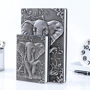 Vintage Embossed Leather Notebook