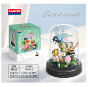 Bee Butterfly Flower Bonsai Block (Single)