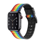Rainbow Hybrid Strap for Apple Watch