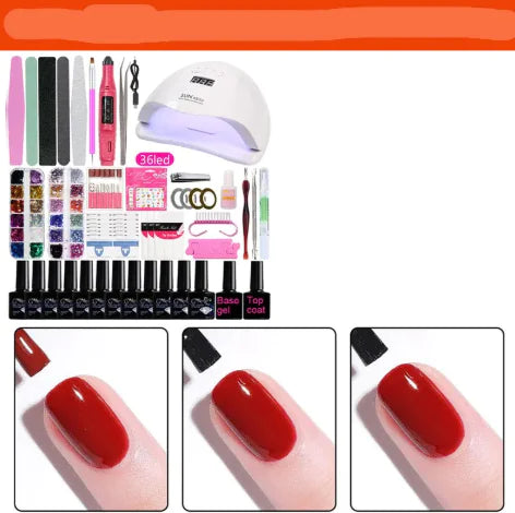 Nail Polish Gel Manicure Set