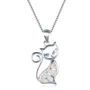 Cat Pendant Necklace