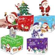 Christmas Cash Gift Box Kit - 4 Pack