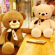 Plush Teddy Bear with Scarf