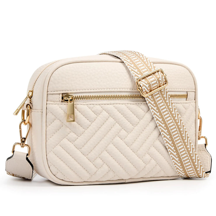 Chic City Vegan Leather Crossbody - Compact & Trendy