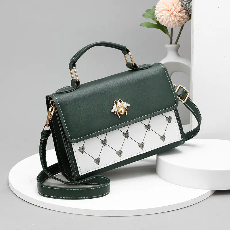 Women's Bee Messenger Shoulder Bag - Trendy Design