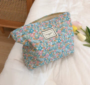 Floral Makeup Storage Bag for Travel