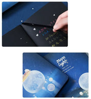 Moonlit Night Notebook with Glow-in-the-Dark