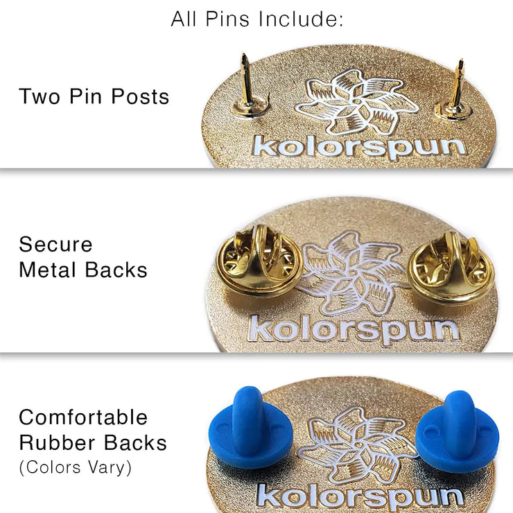 Construction Cat Pin