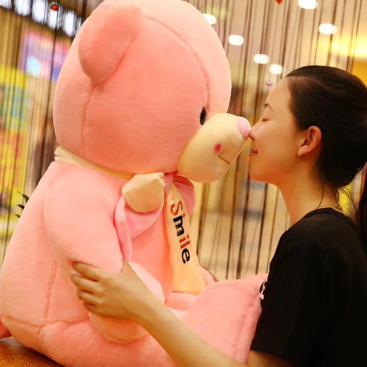 Plush Teddy Bear with Scarf