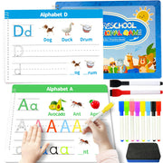 Erasable Kids' Learning Workbook