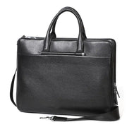 Leather Briefcase with Large Capacity