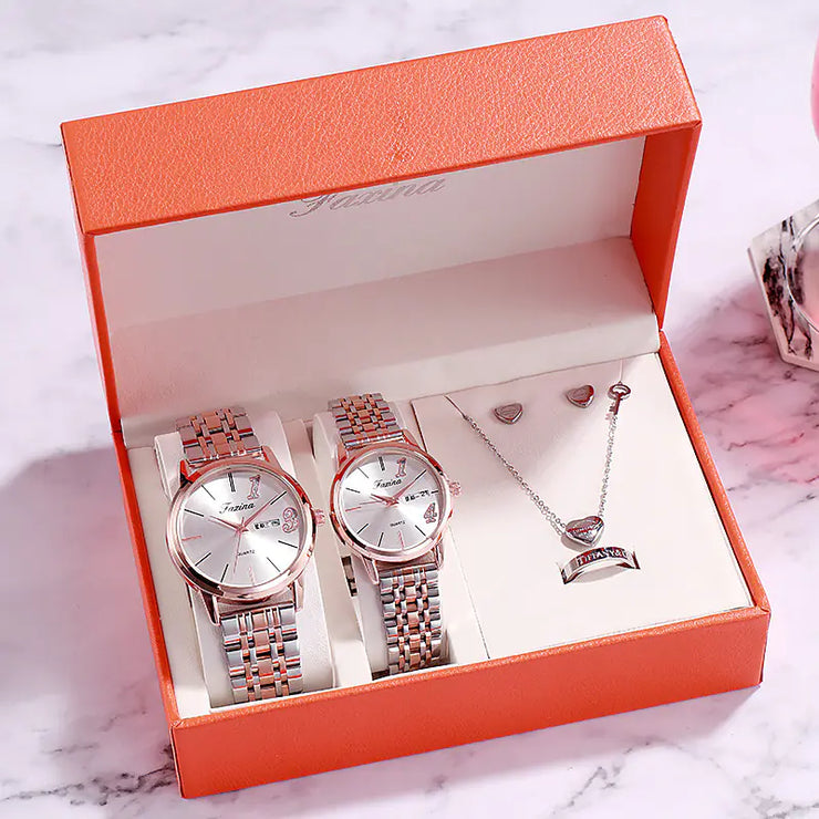Luxury Watch and Jewelry Gift Set for Women