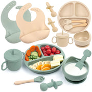 18pcs Silicone Baby Weaning Kit