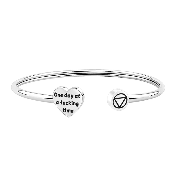 One Day At A Time Sobriety Bracelet