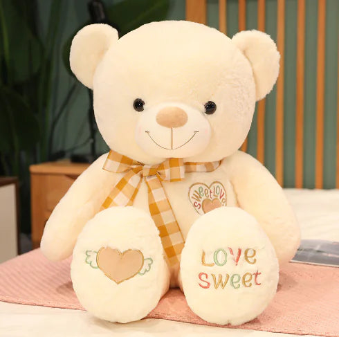 Plush Teddy Bear with Scarf