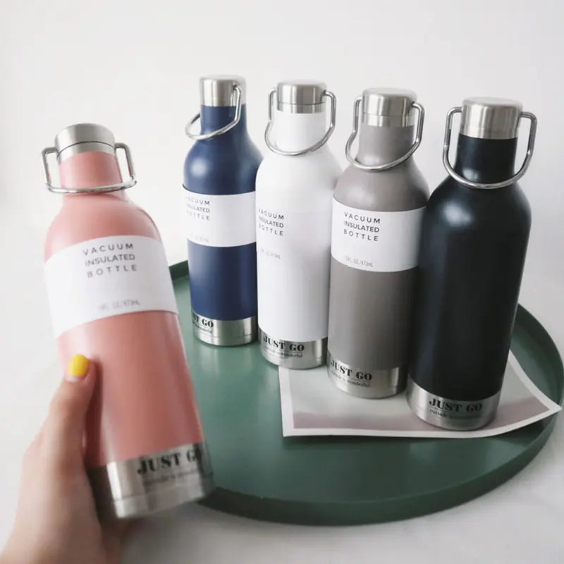 Nordic Vintage Insulated Stainless Steel Cup