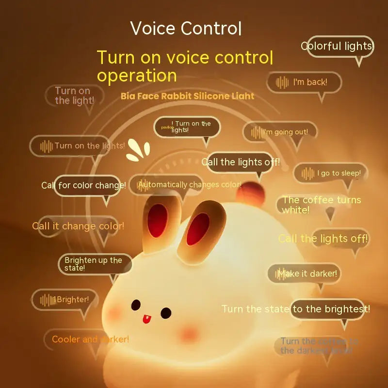 Rabbit Touch Night Light