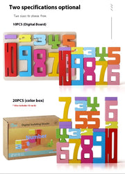 Wooden Number Blocks Set