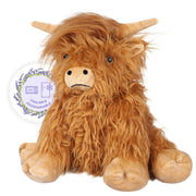 Cozy Highland Cow Microwavable Plush