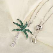 Crystal Diamond Necklace for Women - Stylish Pendant Gift