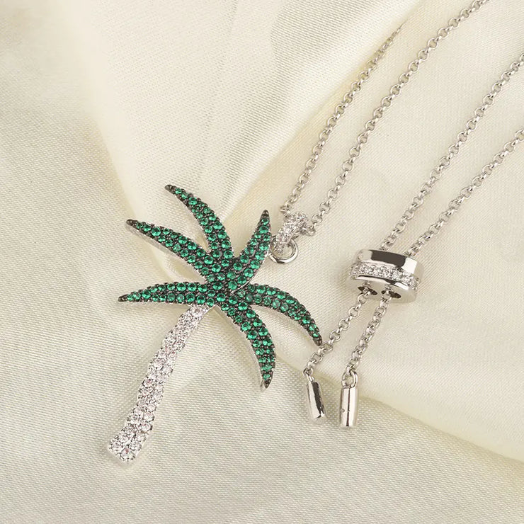 Crystal Diamond Necklace for Women - Stylish Pendant Gift