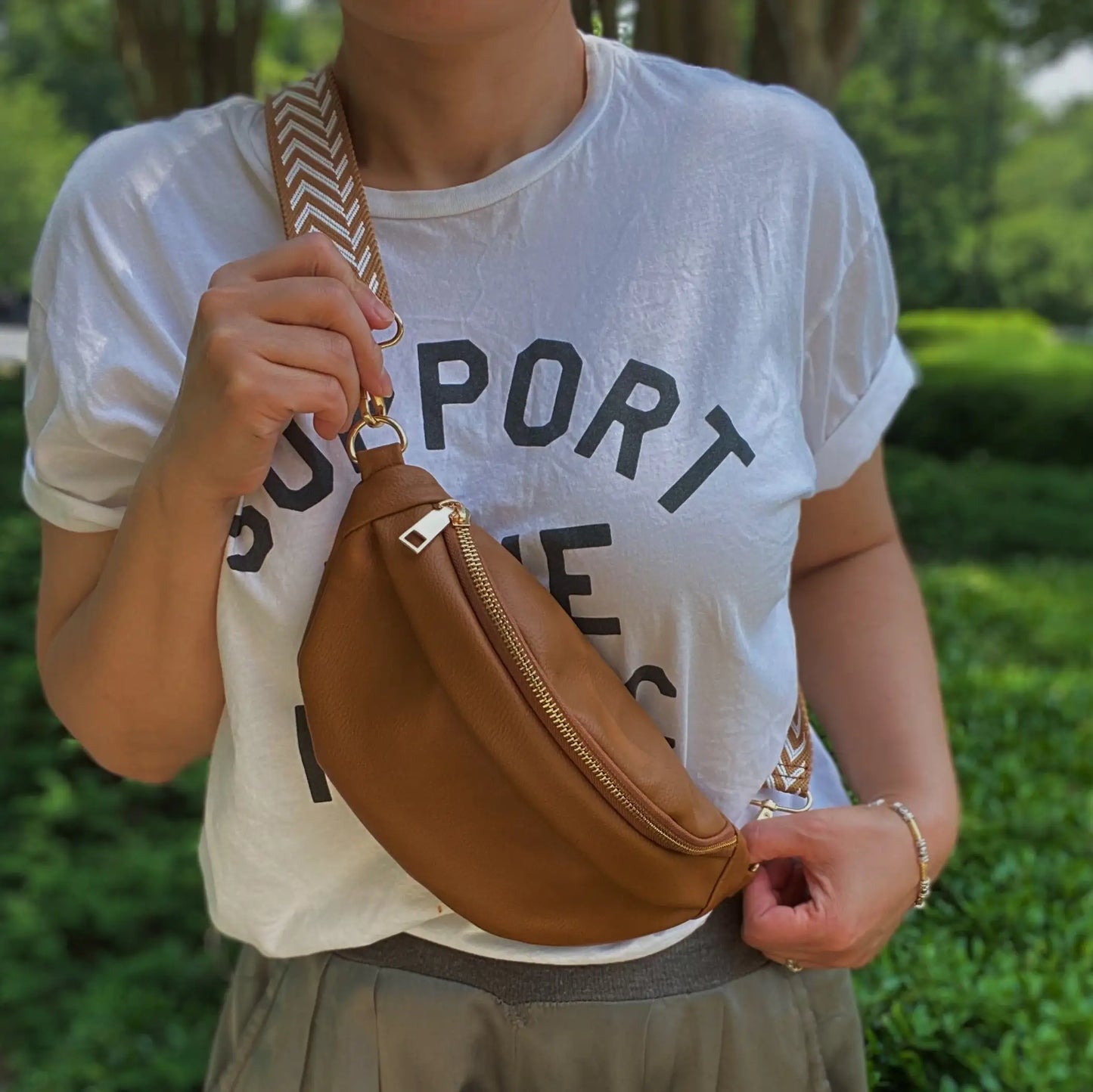 Modular Vegan Leather Sling
